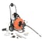 General Wire Speedrooter 92 Drain/Sewer Cleaning Machine W/100'x3/4 Cable & 8 Pc Cutter Set PS-92-C - alternate 1